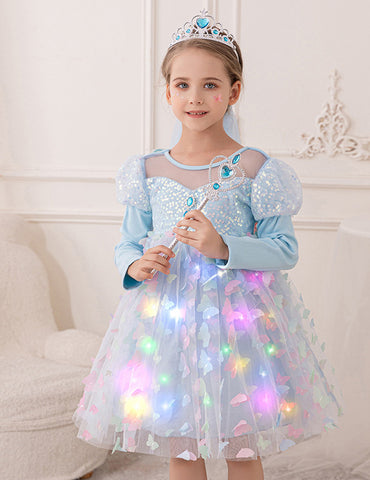 Butterfly Suspender Tulle Princess Dress