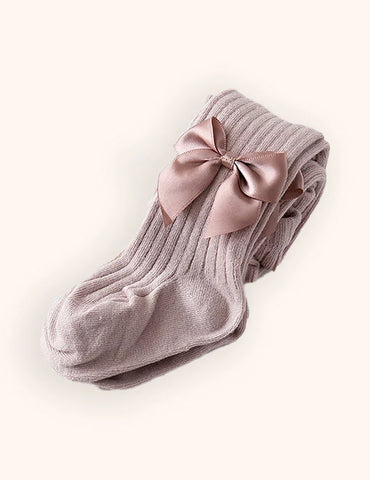 Bow Knitted Leggings