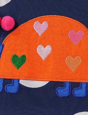 Lagybug Embroidered Dress