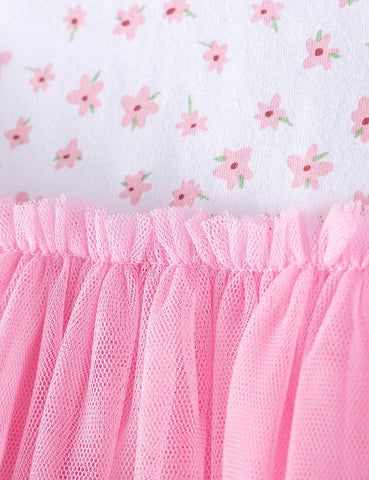 Floral Tulle Dress