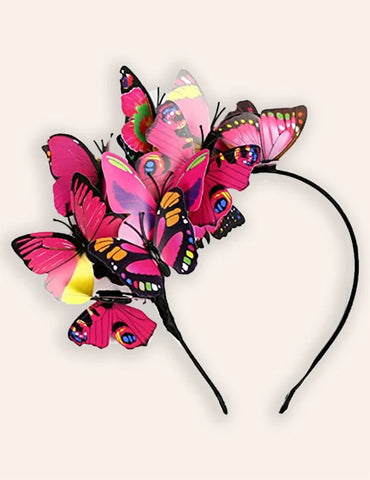 Colorful Butterfly Headband