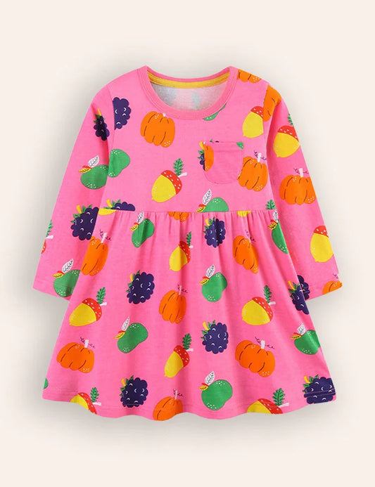 Fruit Print Dress
