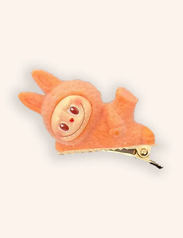 1PC Labubu Lying Hairclip