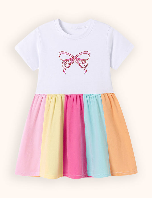 Bow Colored Dress