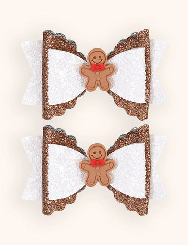 2PCS Christmas Hariclips