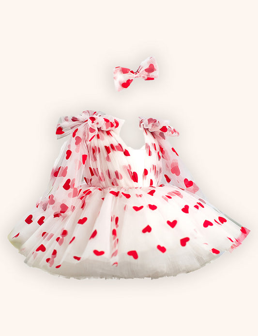 Abito da principessa dell'amore per San Valentino