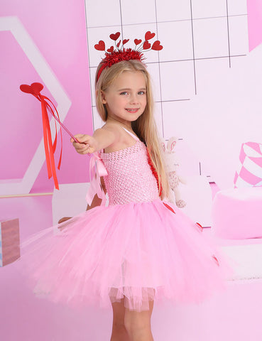 Abito Barbie Principessa senza maniche in tulle per San Valentino