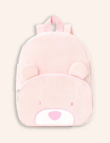 Niedliche Schultasche Mit Bärenstickerei