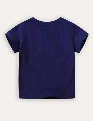 Glow In The Dark Education Short-sleeved T-shirt
