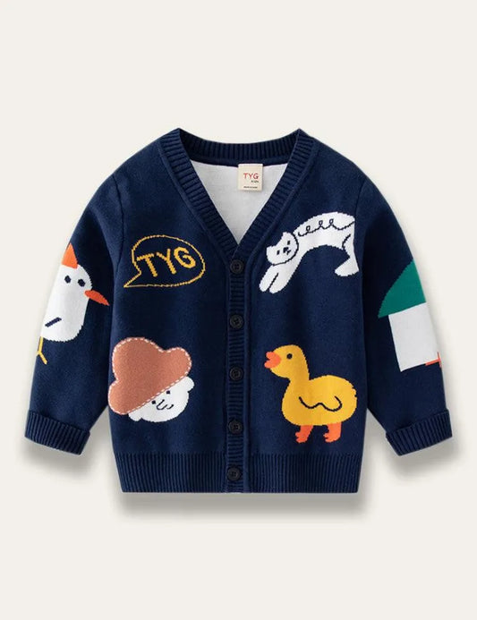 Animal Cardigan - Mini Taylor