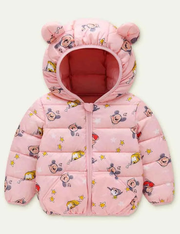 Animal Print down Cotton Jacket - Mini Taylor