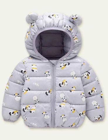 Animal Print down Cotton Jacket - Mini Taylor