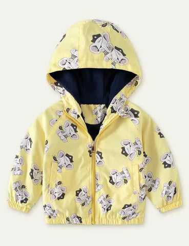 Animal Print Zip Jacket - Mini Taylor