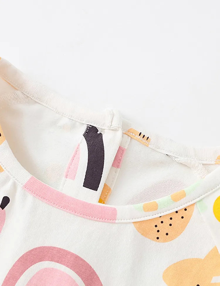 Animal Printed Long Sleeve Dress - Mini Taylor