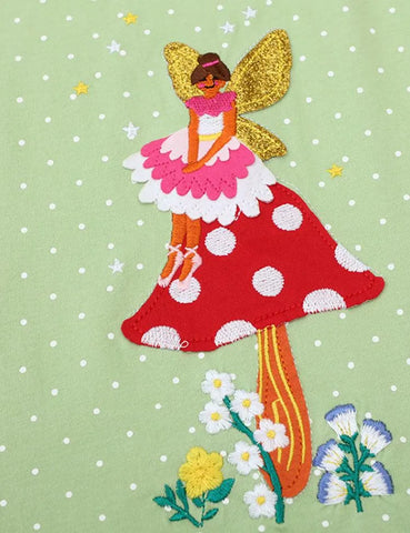 Appliqué Elf Dress - Mini Taylor