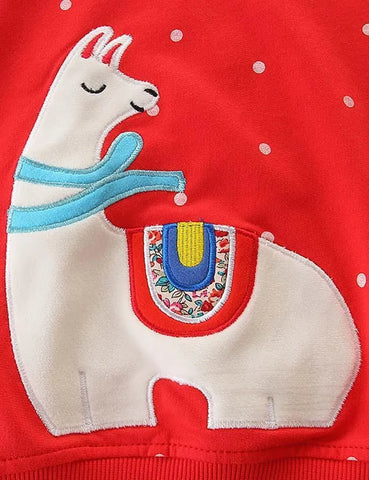 Appliqué Sweatshirt - Mini Taylor