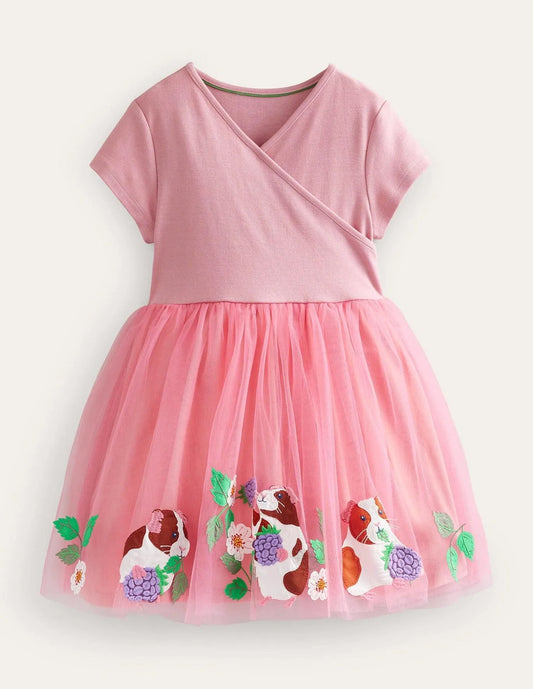 Applique Tulle Ballet Dress - Mini Taylor