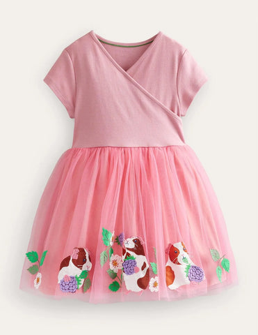 Applique Tulle Ballet Dress - Mini Taylor