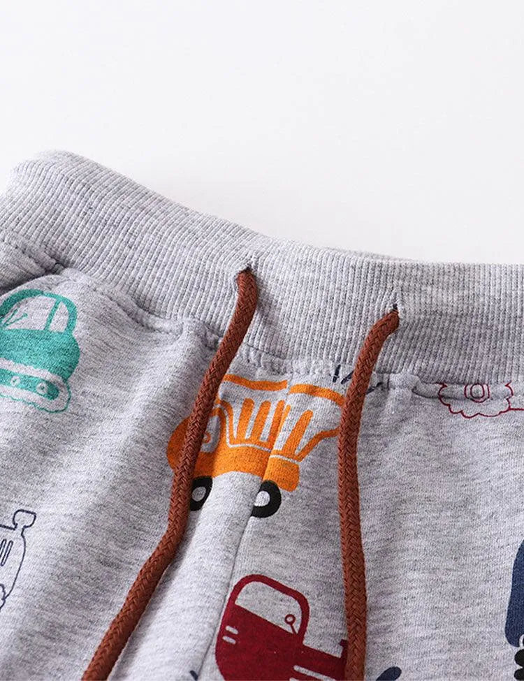 Automobile Printed Trousers - Mini Taylor