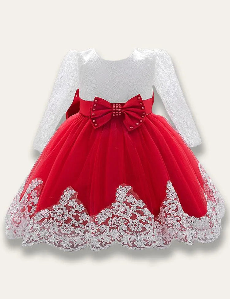 Baby Bow Lace Dress - Mini Taylor