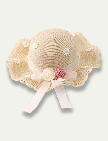 Beach Straw Hat+Bag - Mini Taylor
