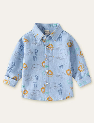 Beast Printed Shirt - Mini Taylor