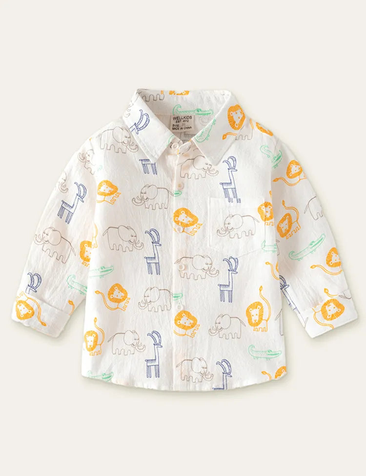 Beast Printed Shirt - Mini Taylor