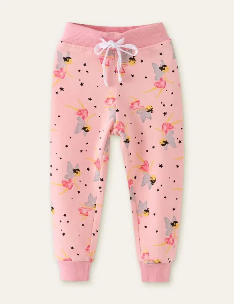 Butterfly Girl Full Printed Sweatpants - Mini Taylor