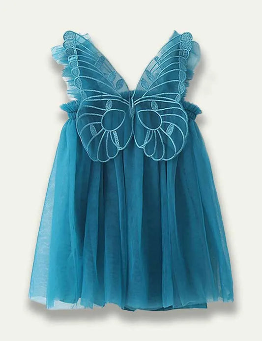 Butterfly Tulle Fluffy Dress - Mini Taylor