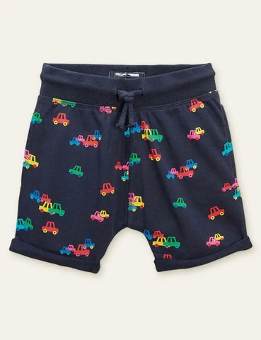 Car Printed Shorts - Mini Taylor