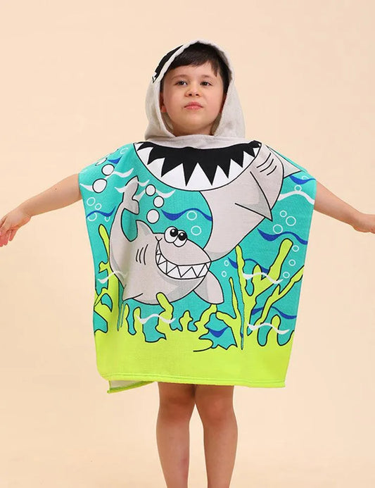 Cartoon Cloak Beach Towel - Mini Taylor