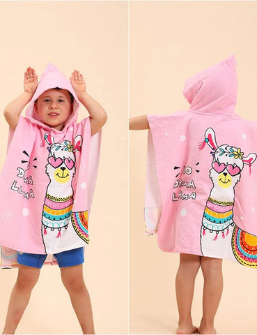 Cartoon Cloak Beach Towel - Mini Taylor