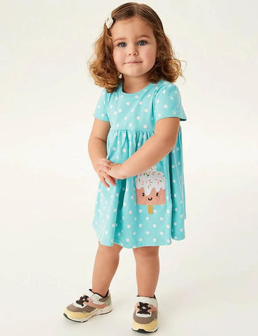 Cartoon Ice Cream Dress - Mini Taylor