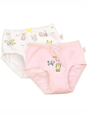 Cartoon Printed Lycra Cotton Underwear - Mini Taylor