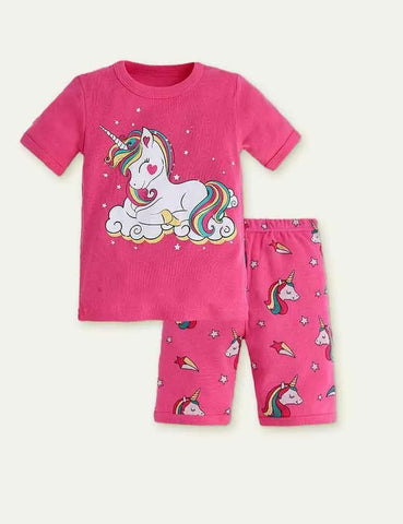 Casual Cartoon Cotton Pajamas - Mini Taylor