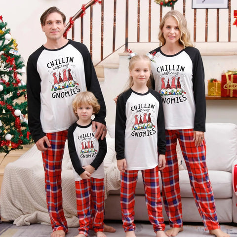 Christmas Elf Printed Family Matching Pajamas - Mini Taylor