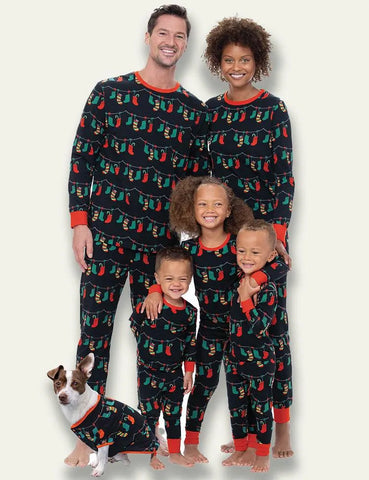 Christmas Print Family Matching Pajamas Sets - Mini Taylor