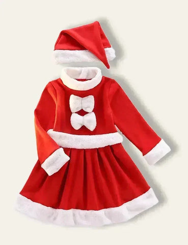 Christmas Santa Claus Princess Dress - Bebehanna