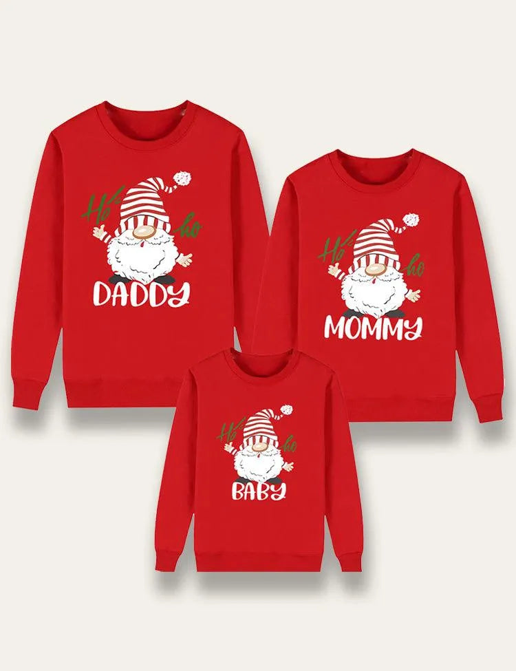 Christmas Santa Family Matching Sweater - Mini Taylor