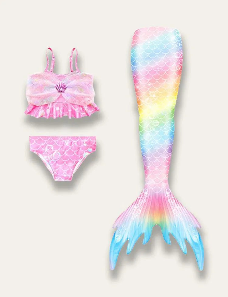 Colorful Mermaid Swimsuit - Mini Taylor