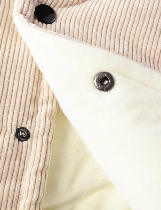 Cord Plus Fleece Vest - Mini Taylor