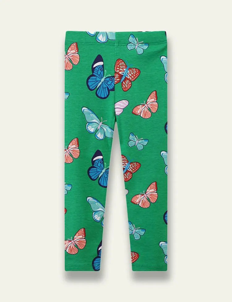 Cotton Printed Leggings - Mini Taylor