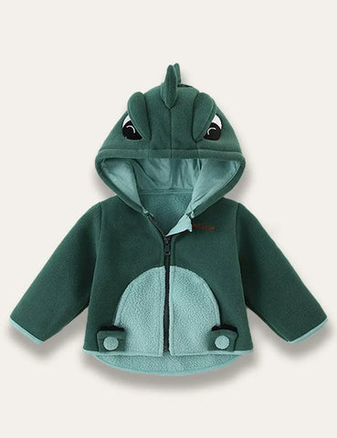 Cute Animals Polar Fleece Coat - Mini Taylor