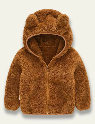 Cute Bear Plush Coat - Mini Taylor