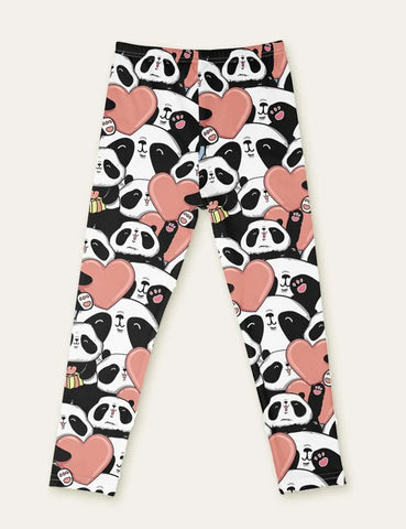 Cute Floral Animal Full Printed Leggings - Mini Taylor