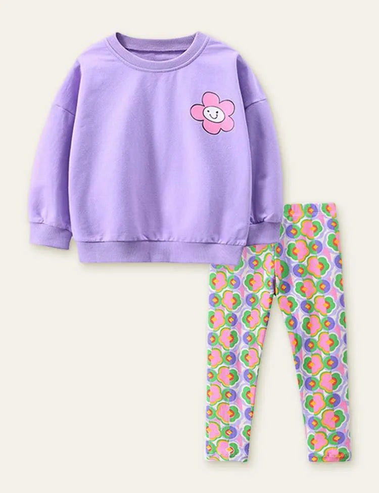 Cute Flowers Printed Set - Mini Taylor