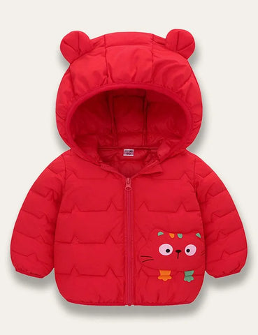 Cute Kitten Multi-color Cotton Coat - Mini Taylor