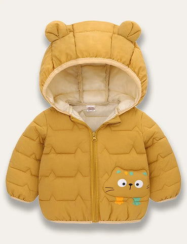 Cute Kitten Multi-color Cotton Coat - Mini Taylor