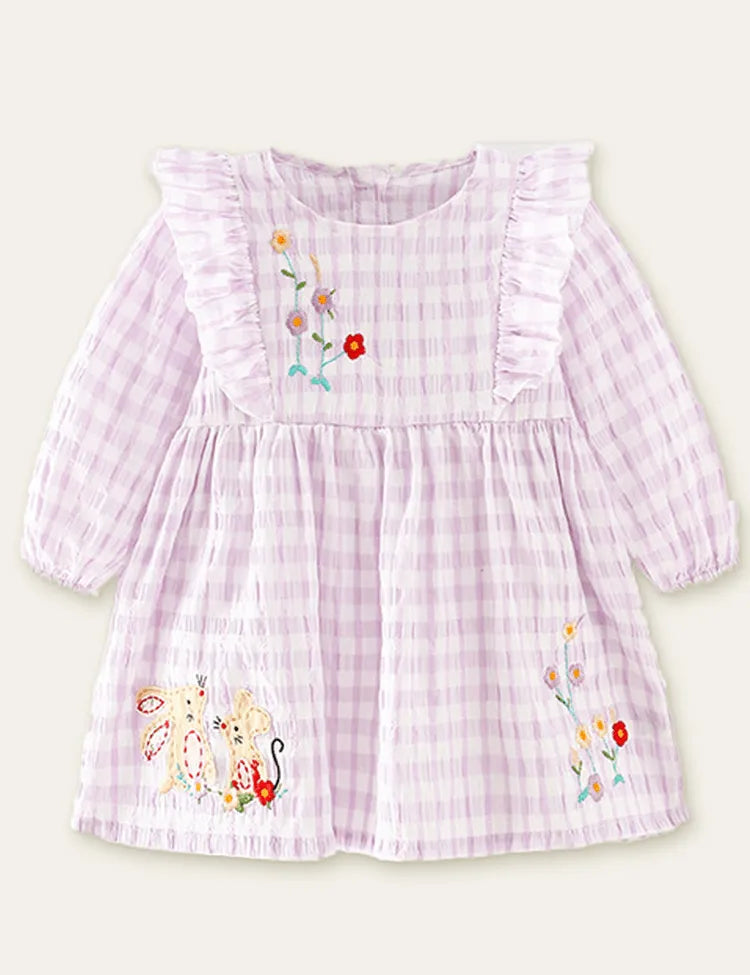 Cute Mouse Applique Dress - Mini Taylor