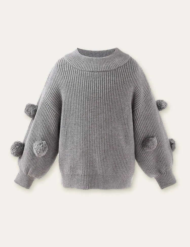 Cute Pom Pom Sweater - Mini Taylor